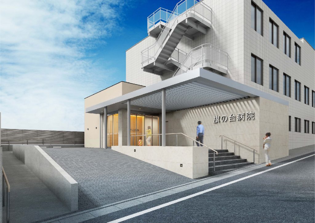 玄関完成予想図