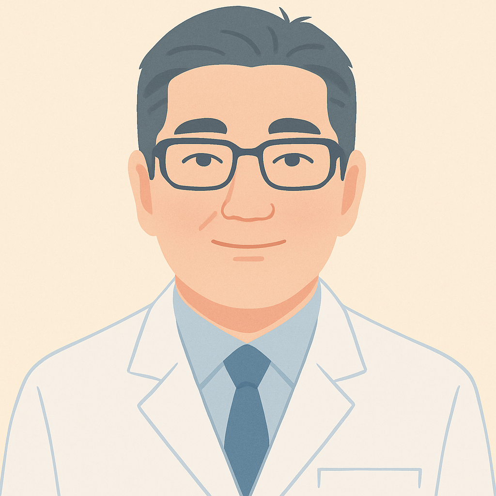 森川医師のイラスト